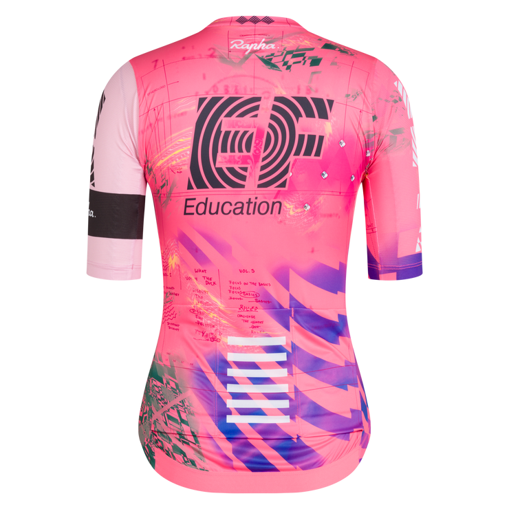 Rapha EF Pro Team Training Women's Celebration Jersey Pink