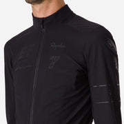 Rapha EF Pro Team Men's Long Sleeve Shadow Jersey Blackout