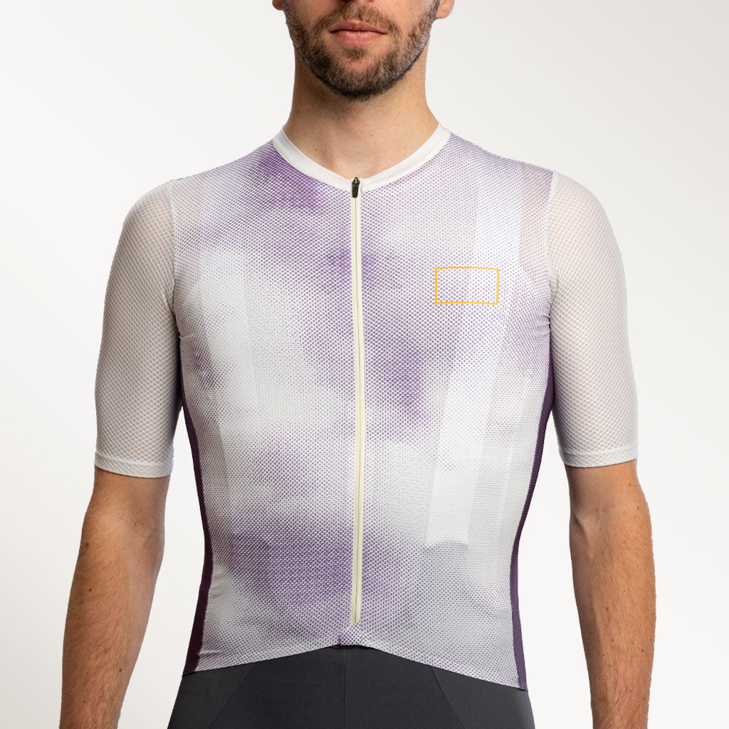 Canvas Flow Jersey Purple Haze - Maats Cycling Culture