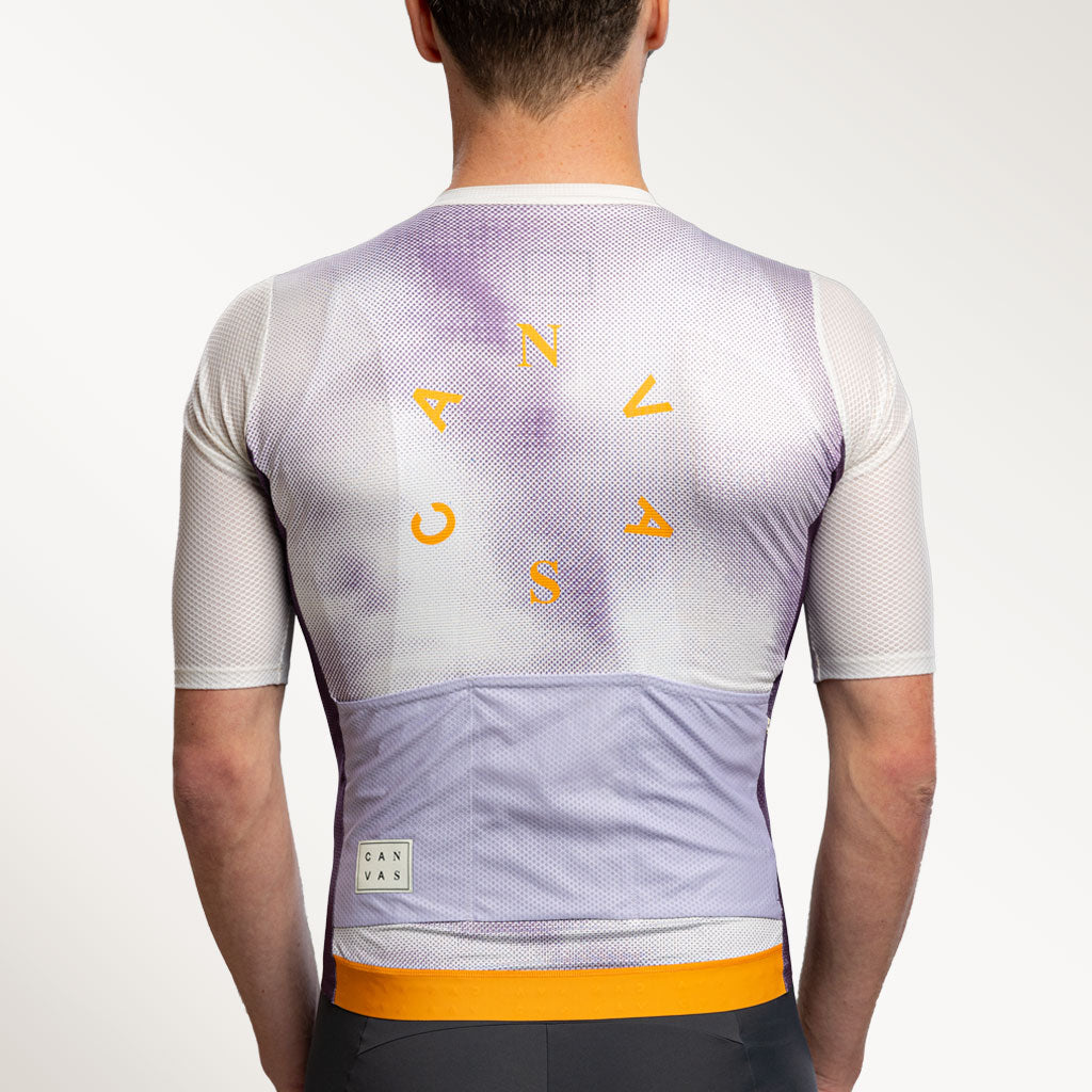 Canvas Flow Jersey Purple Haze - Maats Cycling Culture