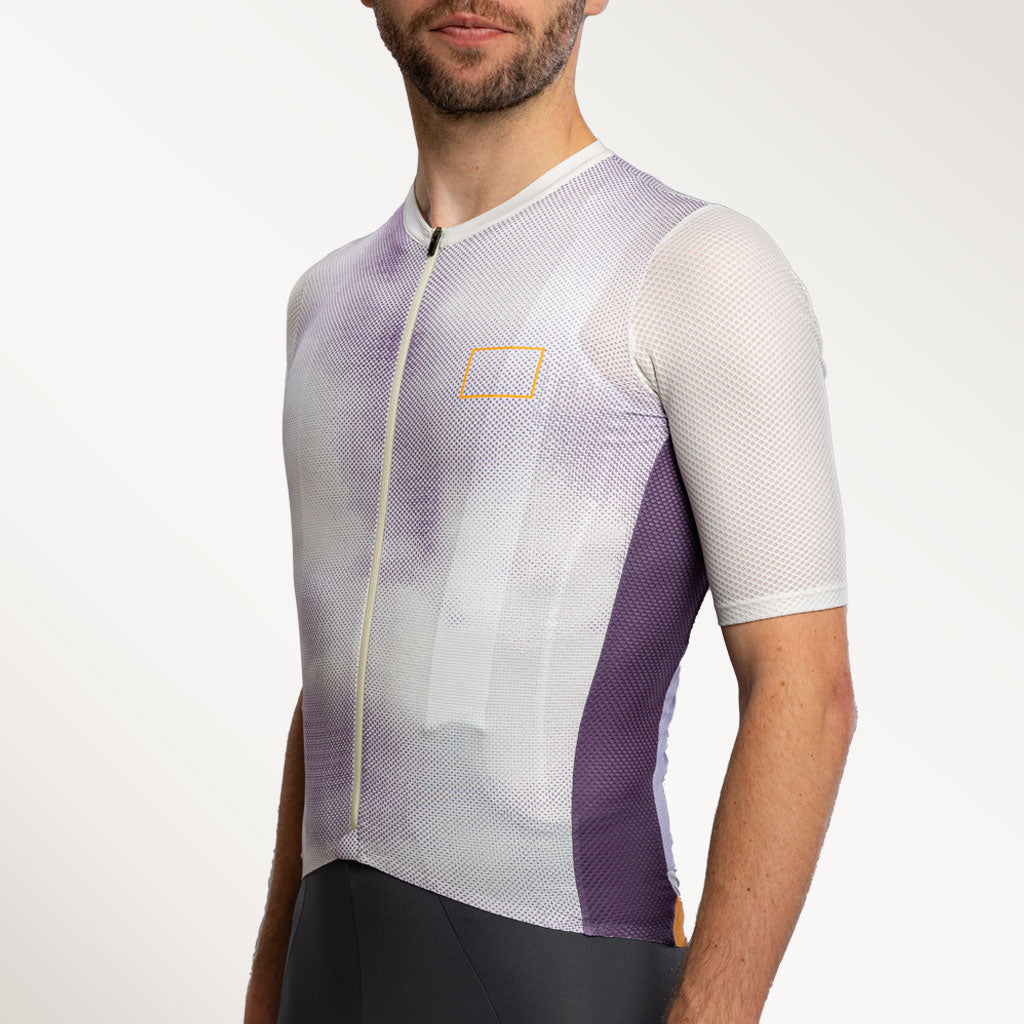 Canvas Flow Jersey Purple Haze - Maats Cycling Culture