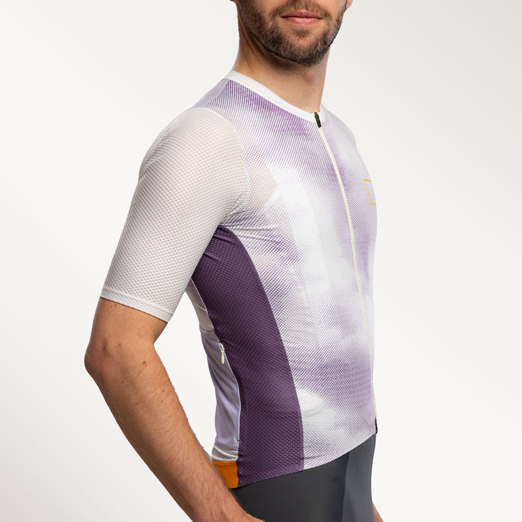 Canvas Flow Jersey Purple Haze - Maats Cycling Culture
