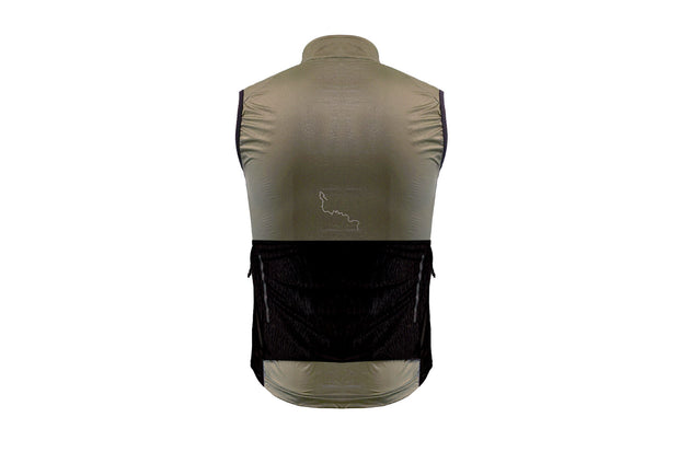 Albion Men's Wind Gilet Dark Sand