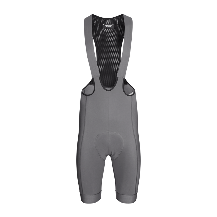 PNS Essential Men's Thermal Bib Shorts Stone Grey - Maats Cycling Culture