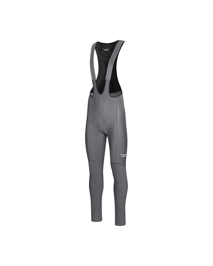 PNS Essential Men's Thermal Long Bibs Stone Grey