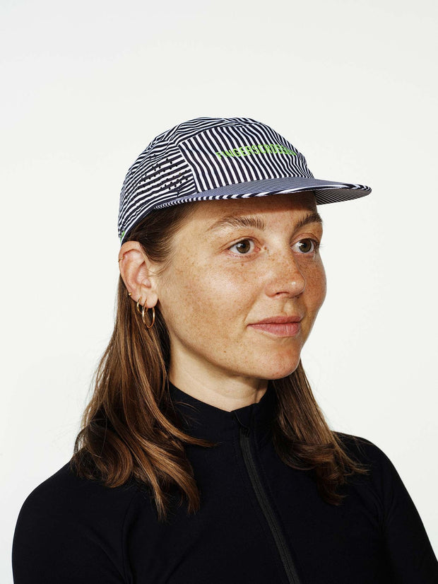 Fingerscrossed Super Light Cap Stripes Black/White