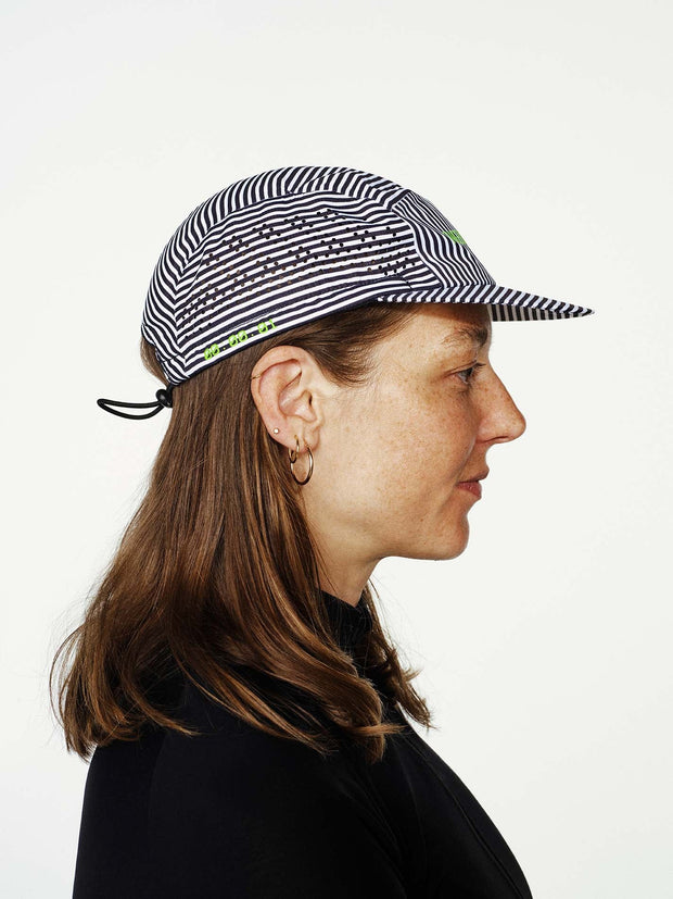 Fingerscrossed Super Light Cap Stripes Black/White
