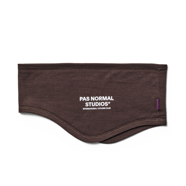 PNS Logo Merino Headband Light Brown