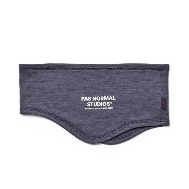 PNS Logo Merino Headband Steel