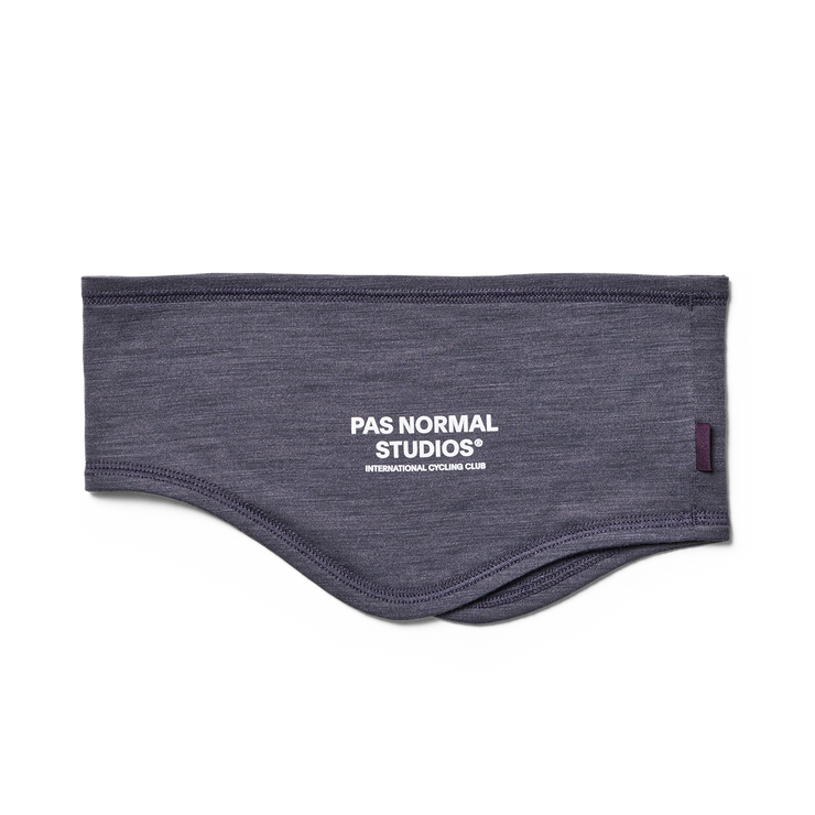 PNS Logo Merino Headband Steel