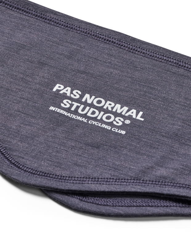 PNS Logo Merino Headband Steel