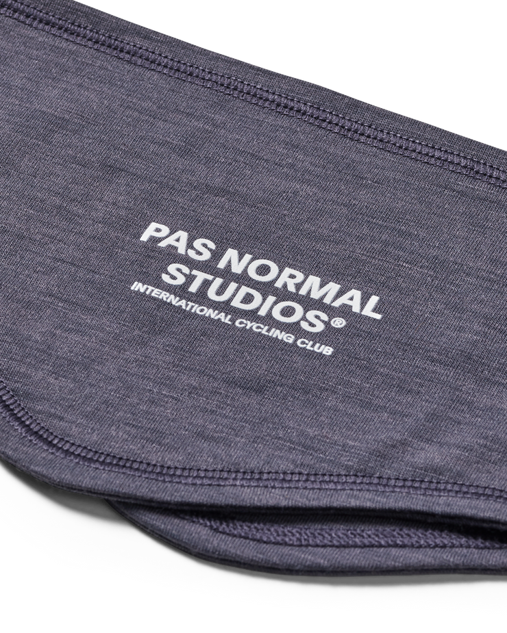 PNS Logo Merino Headband Steel