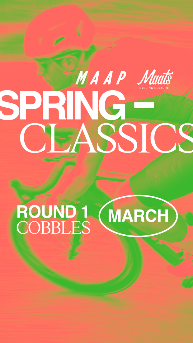 Maats x MAAP Spring Classics Ride: Cobbles