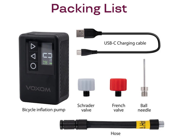 VOXOM Mini Tire Inflator Epu2
