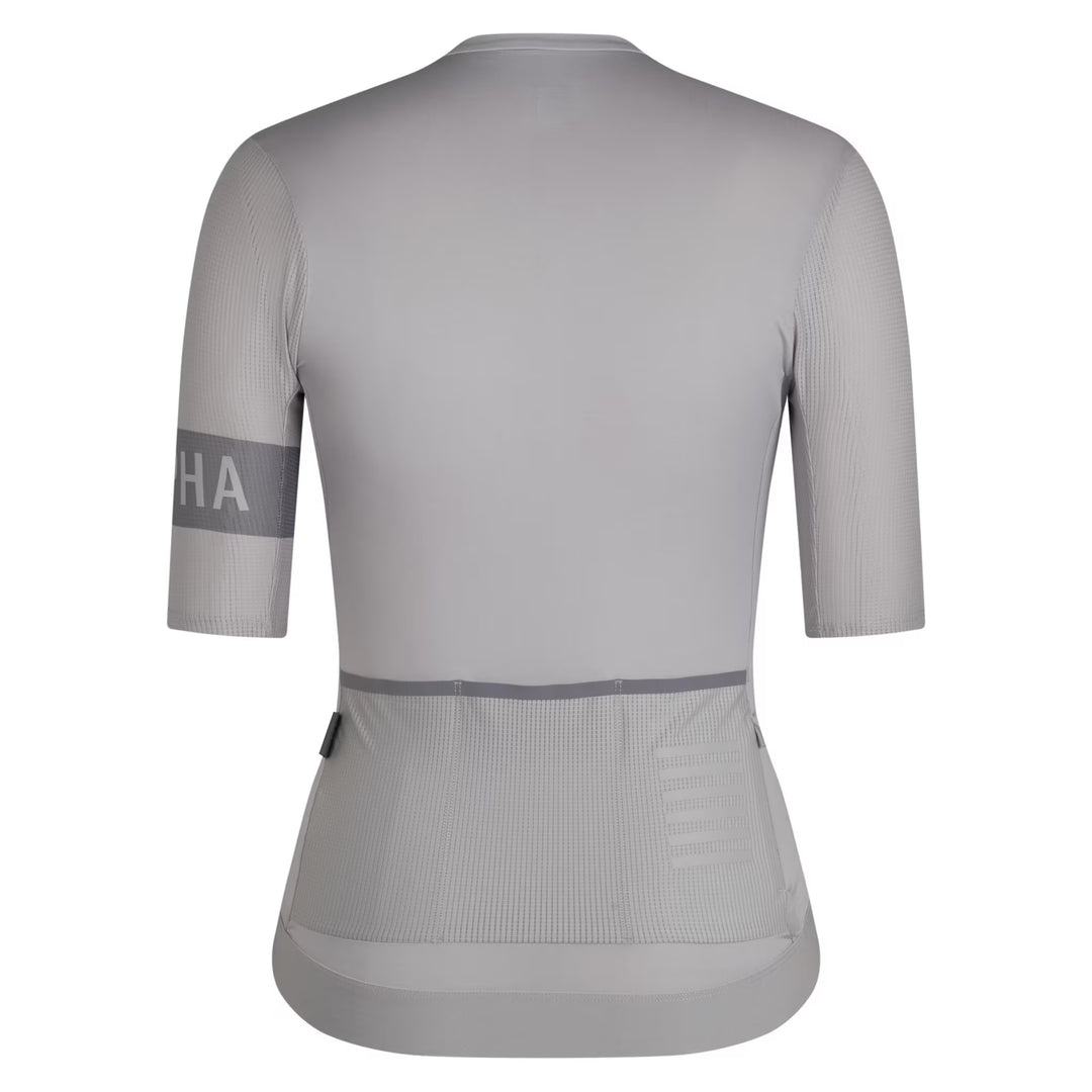 Rapha Women's Pro Team Jersey II Smoky Silver/Dark Grey | Maats.cc