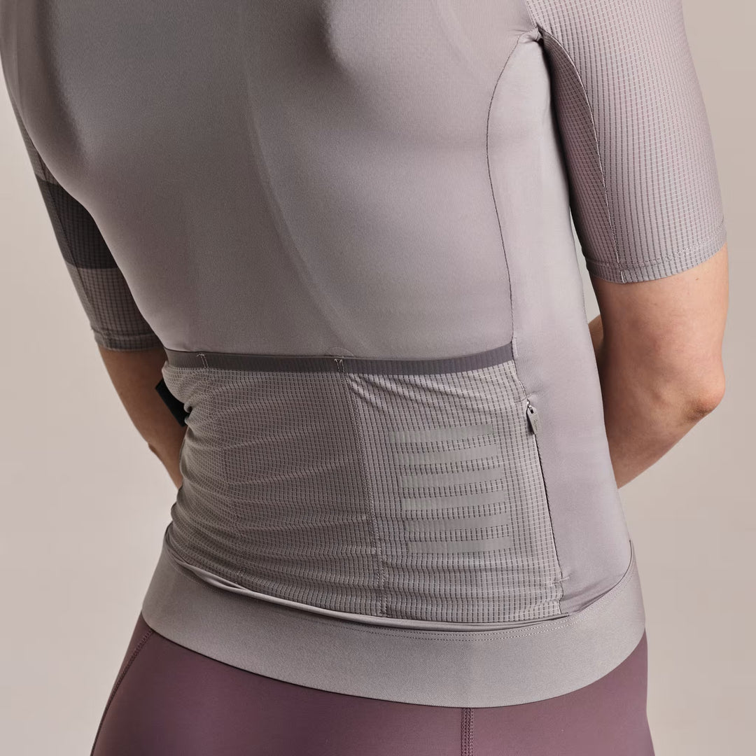 Rapha Women's Pro Team Jersey II Smoky Silver/Dark Grey | Maats.cc