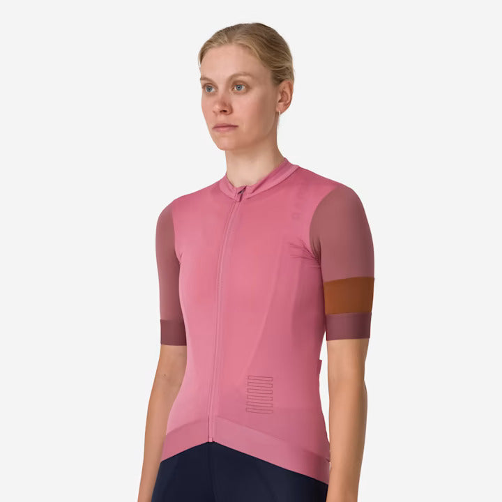 Rapha Pro Team Women's Training Jersey Dusty Pink/Rose Brown