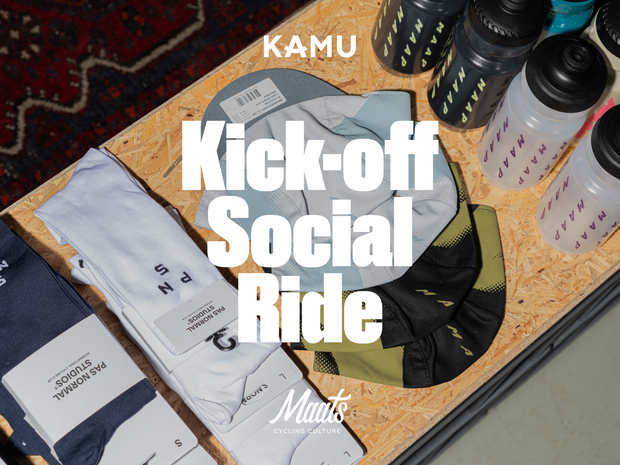 Maats x KAMU Kick-Off Social Ride - Maats Cycling Culture