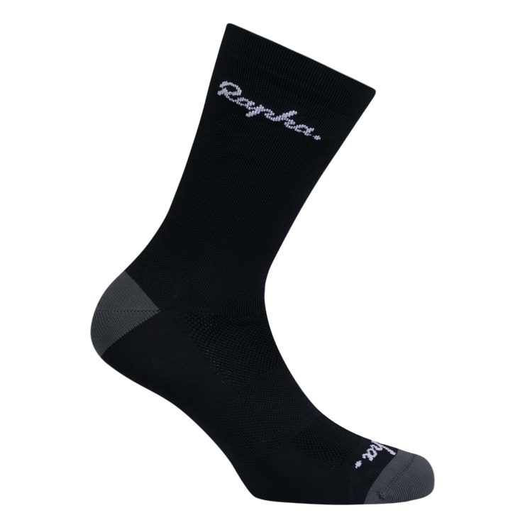 Rapha Logo Socks Black/Dark Grey