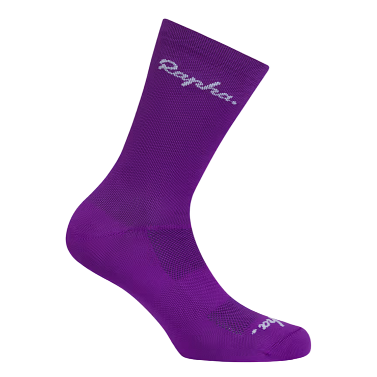 Rapha Logo Socks Ultraviolet/White