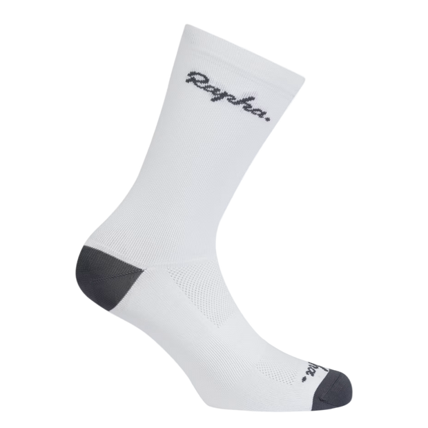 Rapha Logo Socks White/Grey