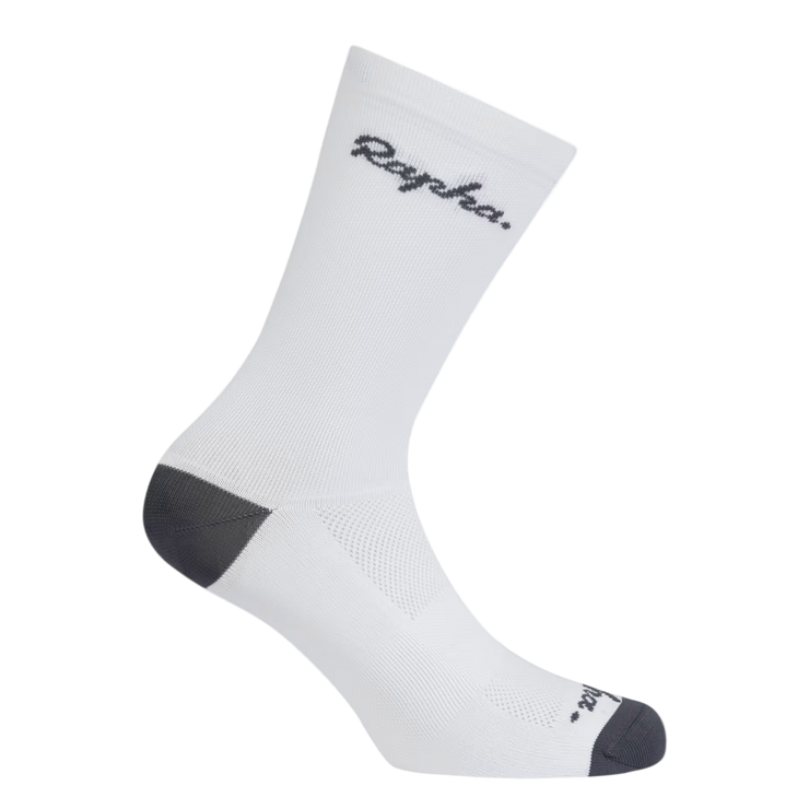 Rapha Logo Socks White/Grey