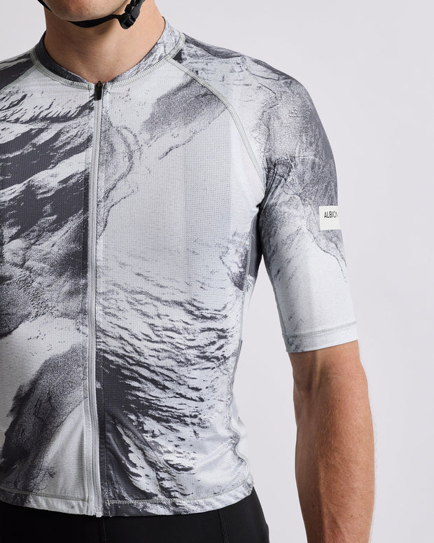 Albion Lidar Men's Jersey Grey/White