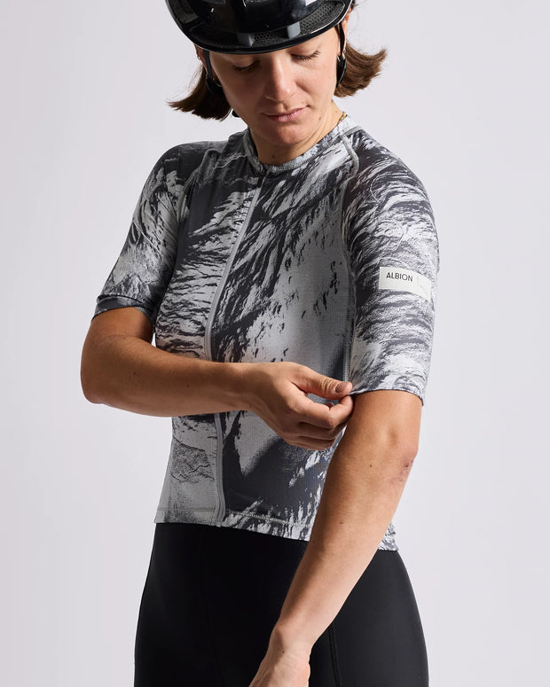 Albion Lidar Women's Jersey Grey/White