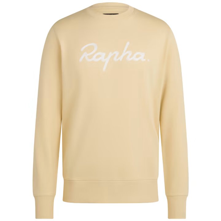 Rapha Logo Sweatshirt Sand
