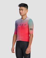 MAAP Blurred Out Pro Hex Men's Jersey 2.0 Red Mix