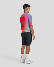 MAAP Blurred Out Pro Hex Men's Jersey 2.0 Red Mix