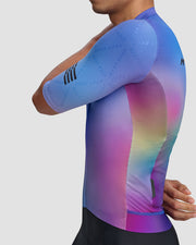 MAAP Blurred Out Pro Hex Men's Jersey 2.0 Blue Mix