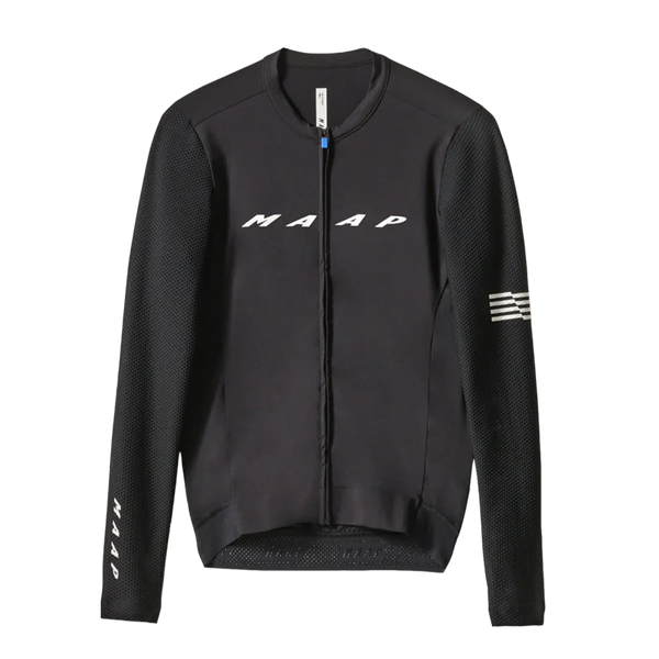 MAAP Evade Pro Base Men's Longsleeve Jersey 2.0 Black | Maats.cc MAAP Evade Pro Base Men's Longsleeve Jersey 2.0 Black | Maats.cc