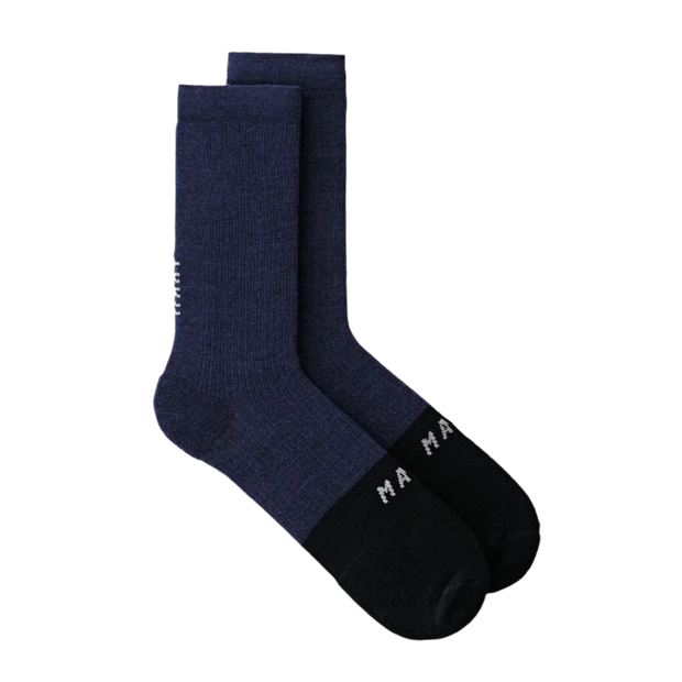 MAAP Division Merino Socks Navy/Black - Maats Cycling Culture