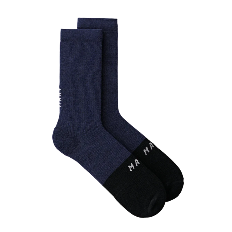 MAAP Division Merino Socks Navy/Black - Maats Cycling Culture