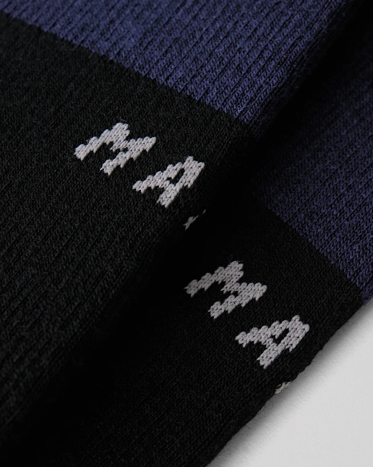 MAAP Division Merino Socks Navy/Black - Maats Cycling Culture