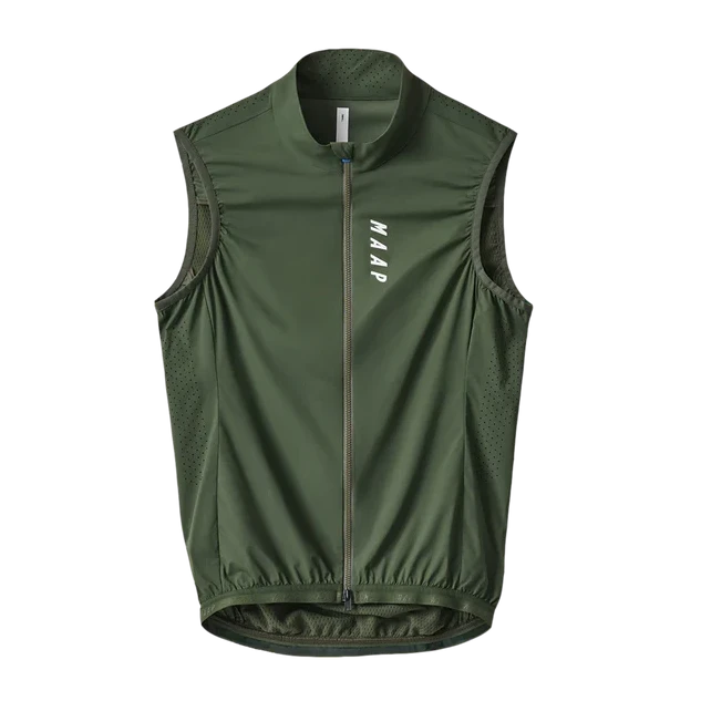 MAAP Draft Team Vest Bronze Green Maats.cc Maats.cc
