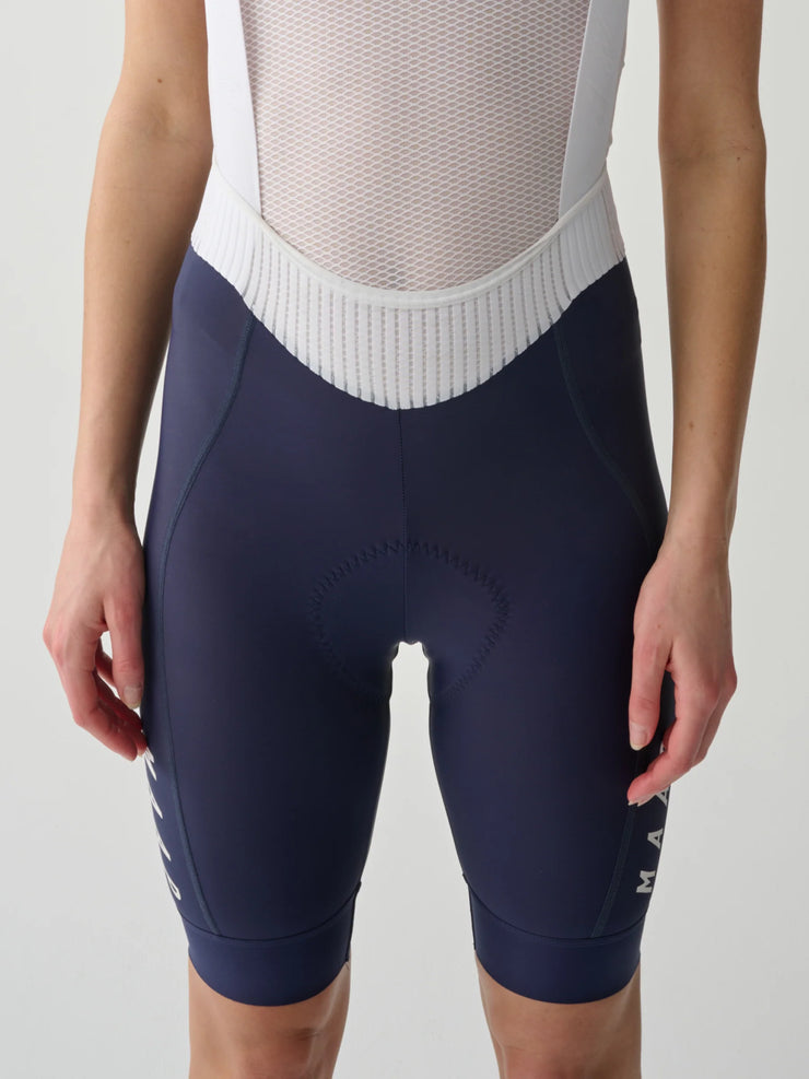 MAAP Team Evo Women's Bib Shorts Navy/White