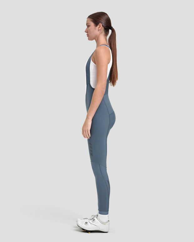 MAAP Team EVO Women's Thermal Bib Tights Uniform Blue MAAP