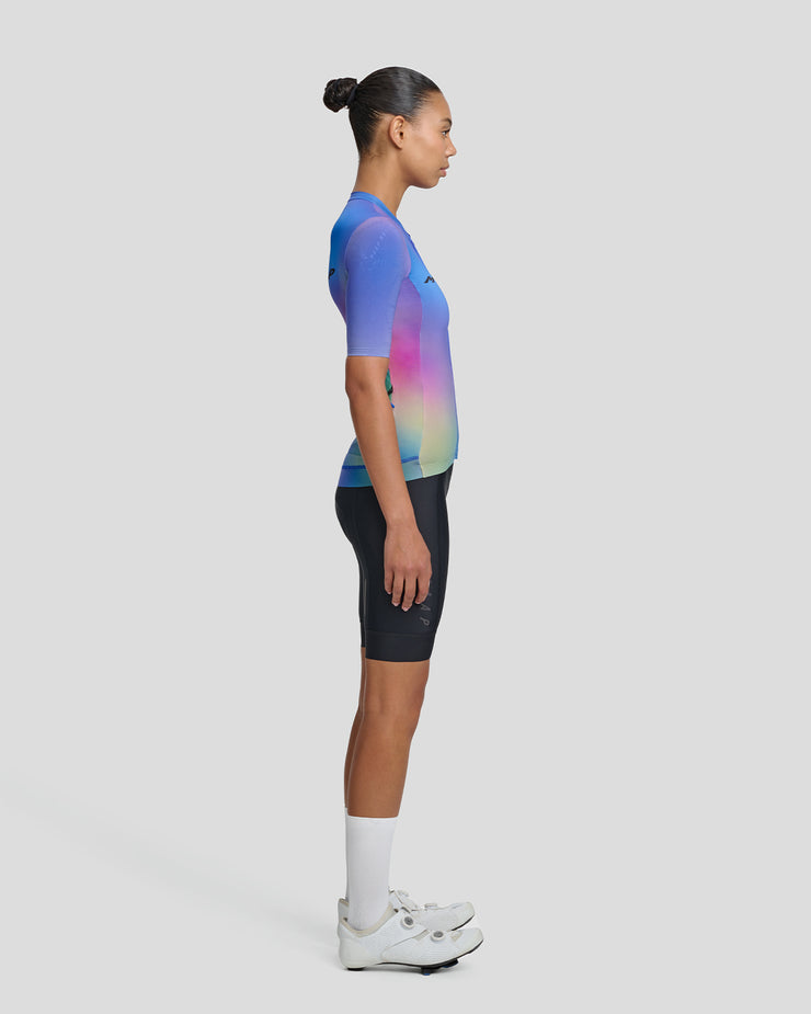 MAAP Blurred Out Pro Hex Women's Jersey 2.0 Blue Mix
