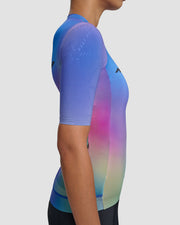 MAAP Blurred Out Pro Hex Women's Jersey 2.0 Blue Mix