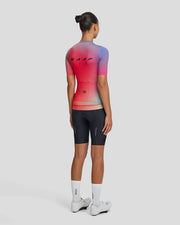 MAAP Blurred Out Pro Hex Women's Jersey 2.0 Red Mix