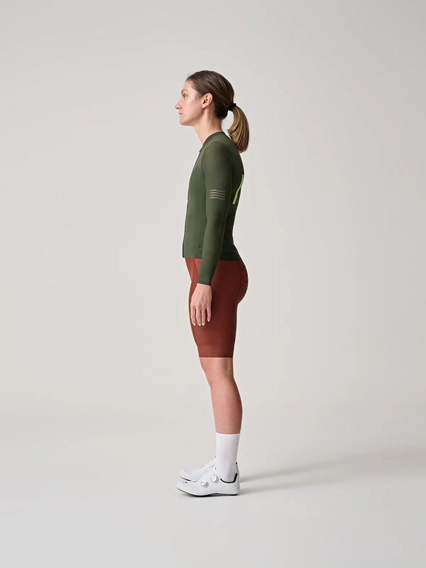 MAAP Evade Pro Base Women's Longsleeve Jersey 2.0 Bronze Green
