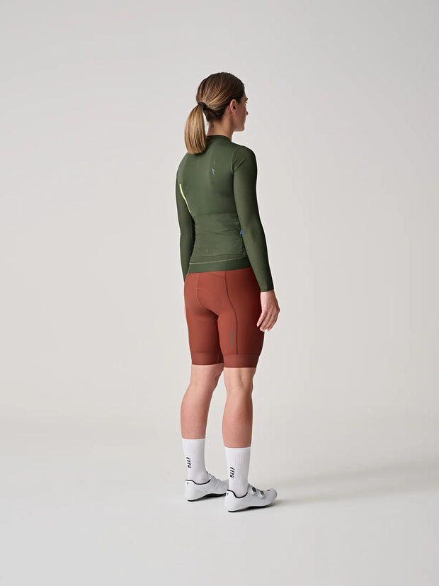 MAAP Evade Pro Base Women's Longsleeve Jersey 2.0 Bronze Green