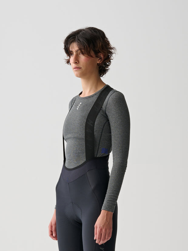 MAAP Women's Deep Winter Longsleeve Baselayer Charcoal
