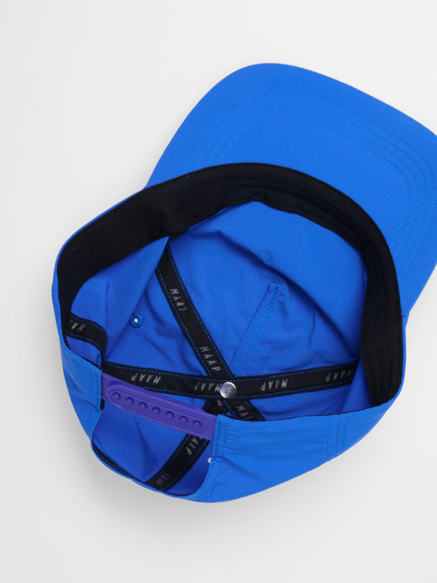 MAAP CC Nylon 5 Panel Cap Sonic Blue