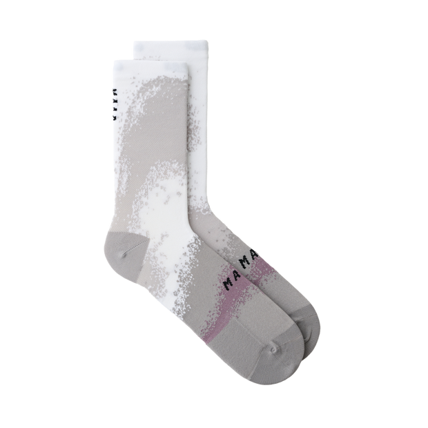 MAAP Blurred Out Socks White Mix