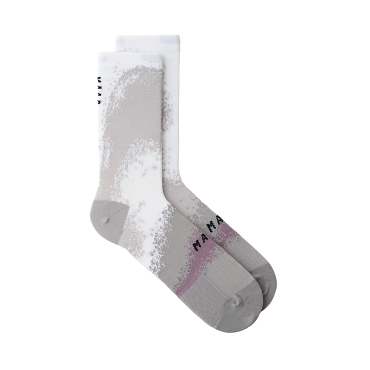 MAAP Blurred Out Socks White Mix - Maats Cycling Culture