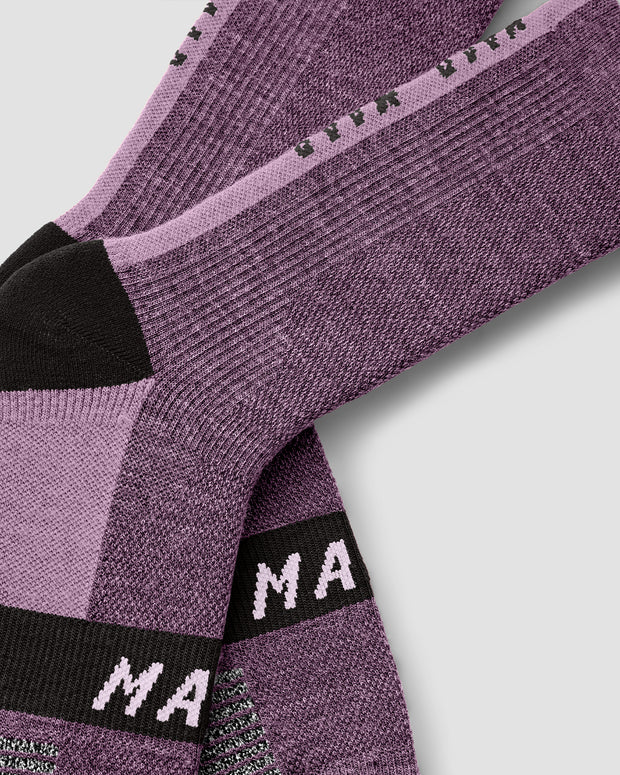 MAAP Alt_Road Merino Space Dye Socks Nightshade/Dark Grey