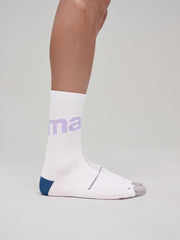 MAAP Training Socks White/Purple